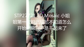 STP27721 ED Mosaic 小姐姐第一次彼此尴尬不知道怎么开始结果还不是干起来了