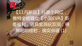 【11月新品】抖音小网红，推特全能骚女【小固EVA】新番福利，道具紫薇玩双洞，裸舞啪啪喷射，确实很骚 (1)