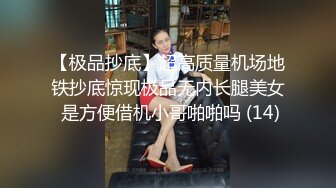 【极品抄底】超高质量机场地铁抄底惊现极品无内长腿美女 是方便借机小哥啪啪吗 (14)